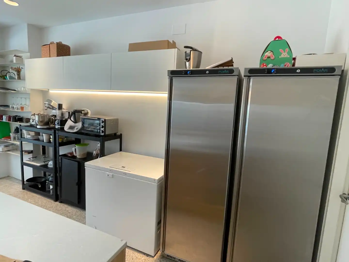Cocina de Local en traspaso en Barcelona con Aire acondicionado y Amueblado