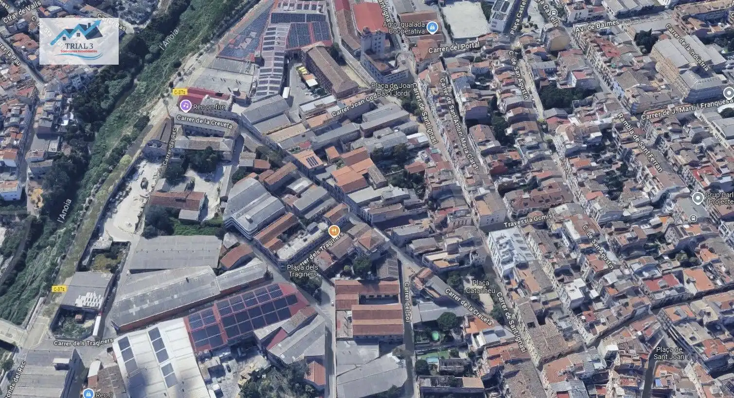 Vista exterior de Casa o xalet en venda en Igualada