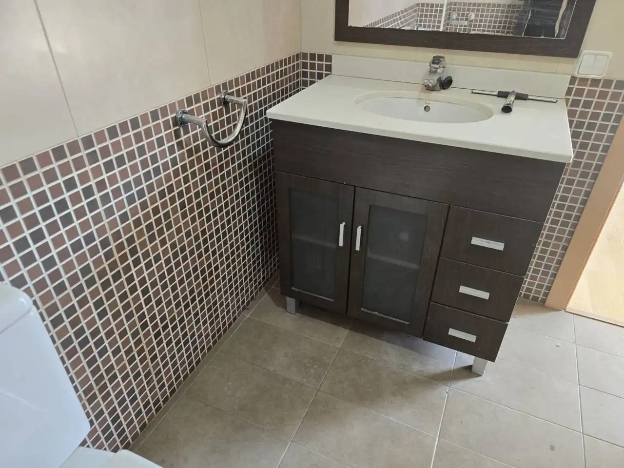 Baño de Dúplex en venta en Terrassa con Calefacción, Parquet y Terraza
