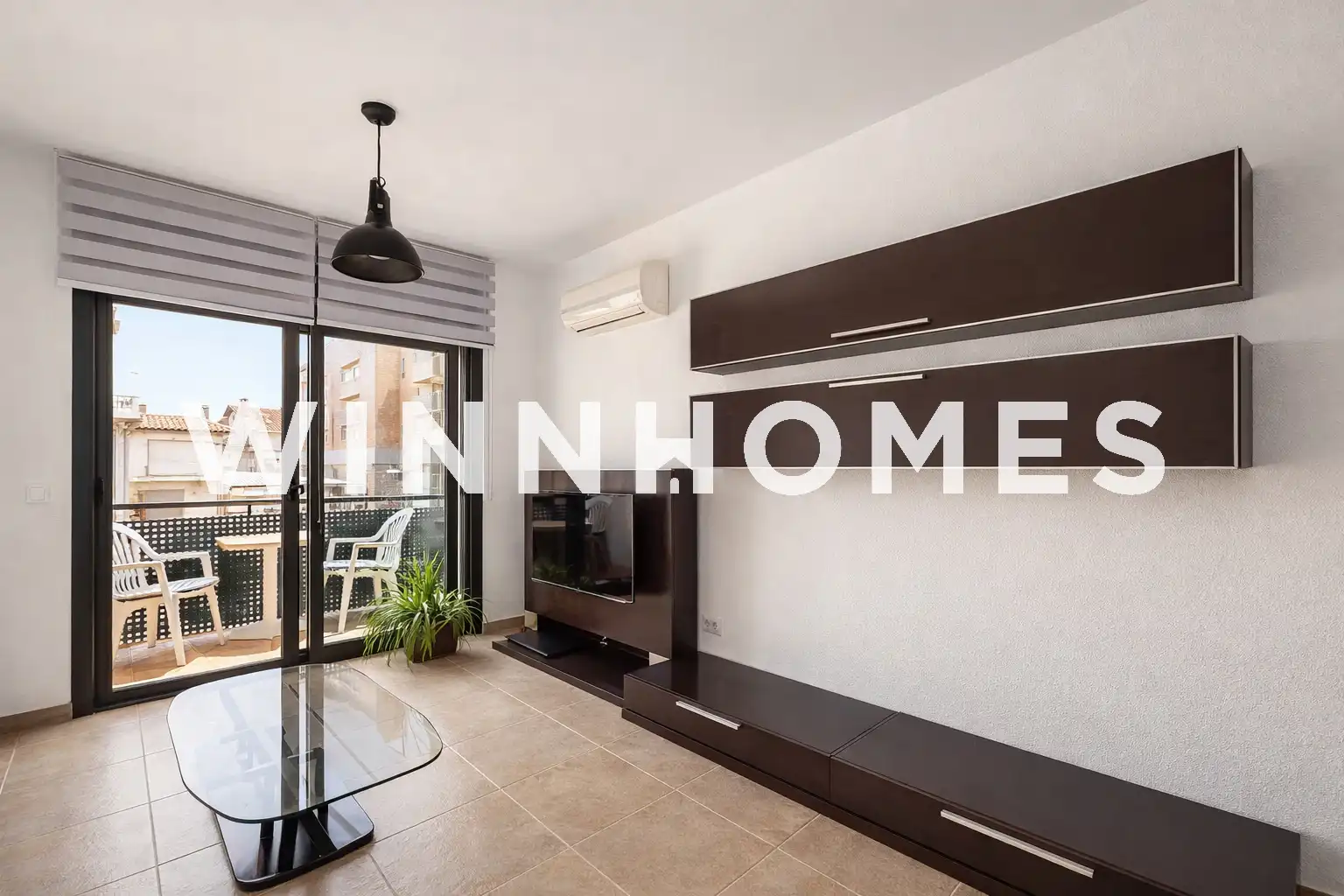 Wohnzimmer von Wohnung zur Miete in Roses mit Möbliert und Balkon