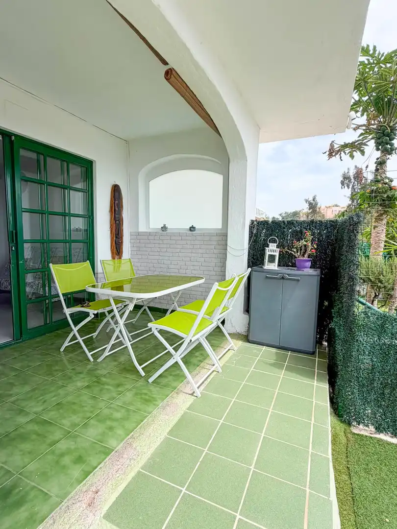 Terrassa de Casa o xalet de lloguer en San Bartolomé de Tirajana amb Aire condicionat, Calefacció i Jardí privat