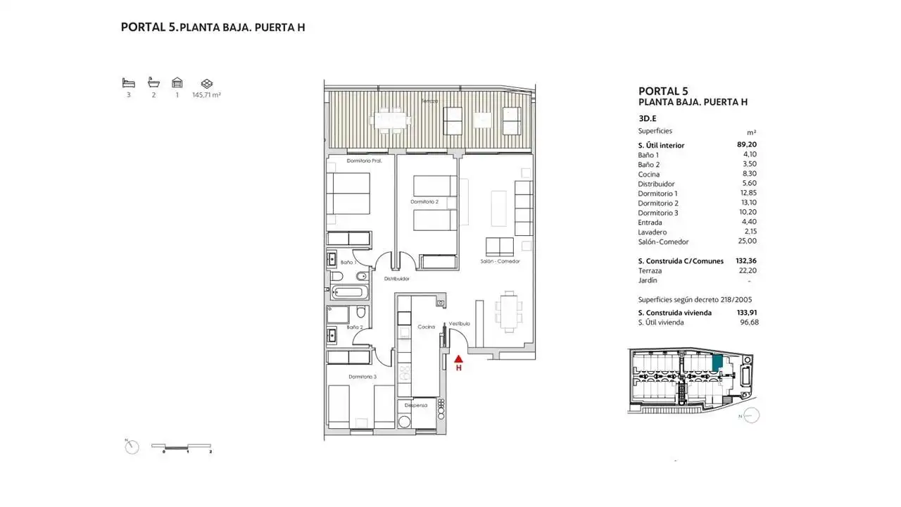 Wohnung zum Verkauf in Marbella mit Klimaanlage, Heizung und Privatgarten
