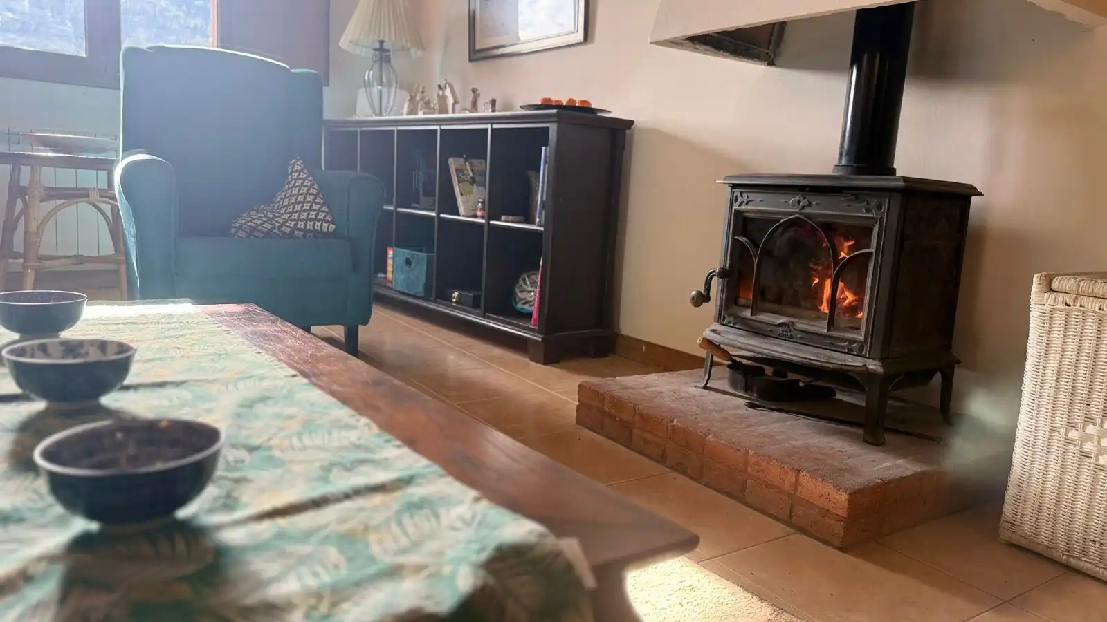 Sala d'estar de Casa o xalet en venda en Castellote amb Terrassa i Traster