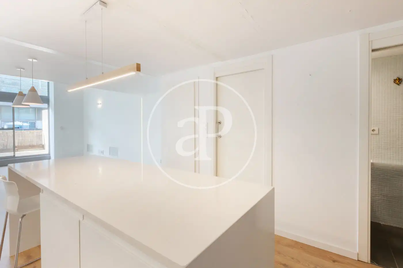 Kitchen of Flat for sale in Valencia  with Air Conditioner, Heating and Terrace