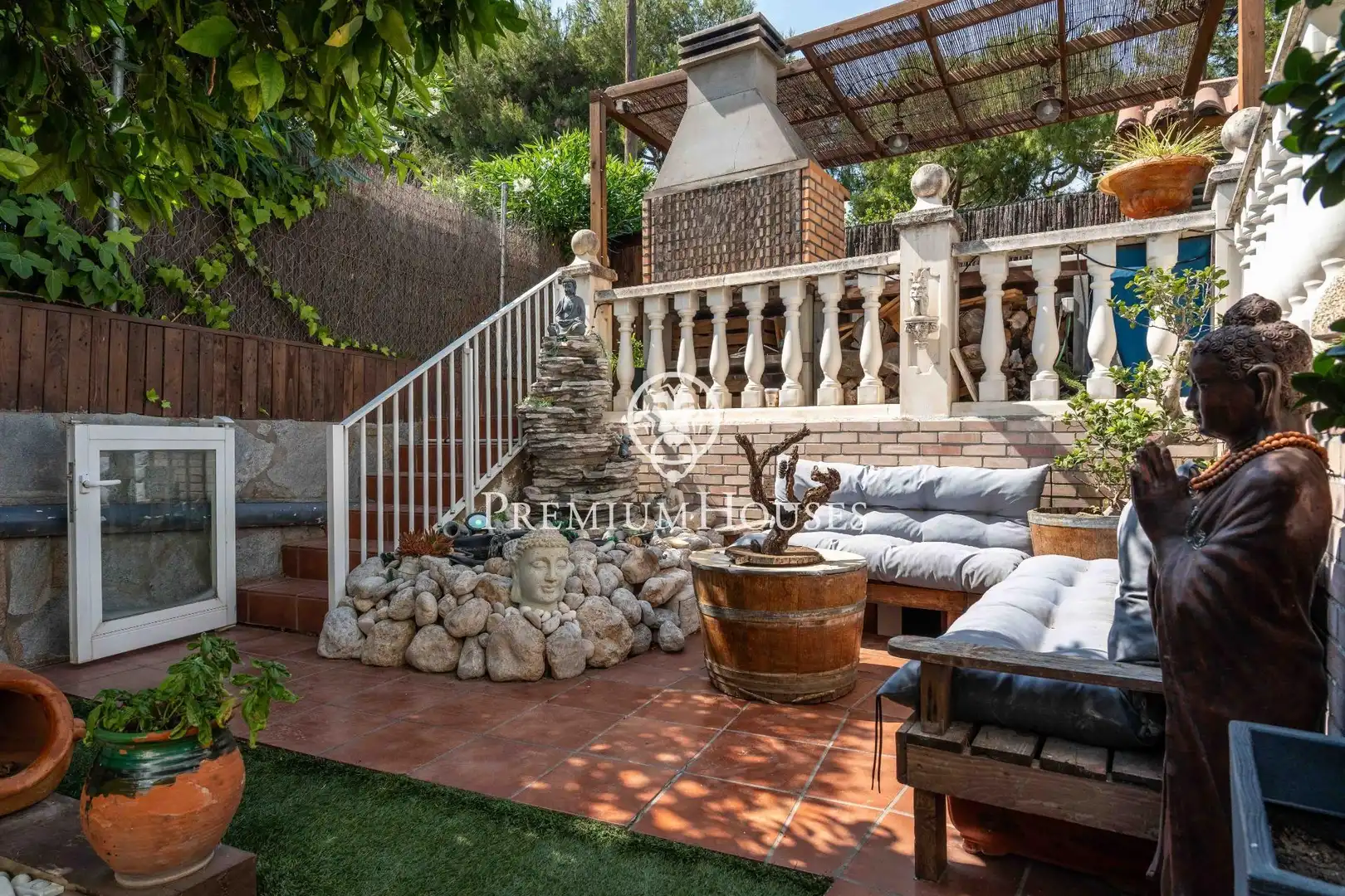 Terraza de Planta baja en venta en Sitges con Calefacción, Jardín privado y Terraza