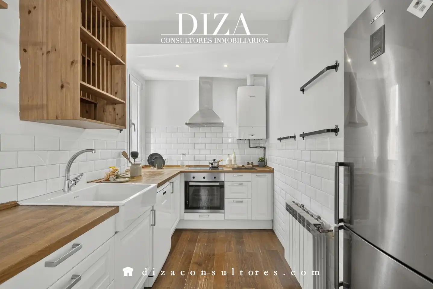 Cocina de Ático en venta en Madrid con Aire acondicionado, Calefacción y Terraza