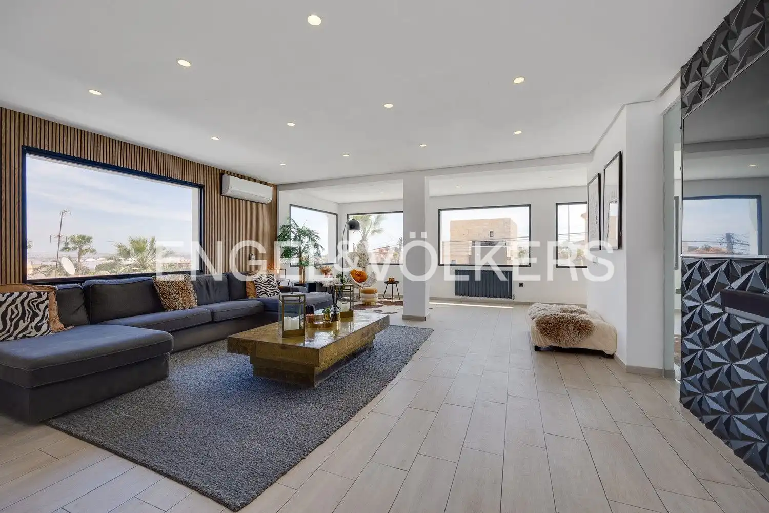Living room of Country homes for sale in Torrevieja  with Air Conditioner, Heating and Private garden