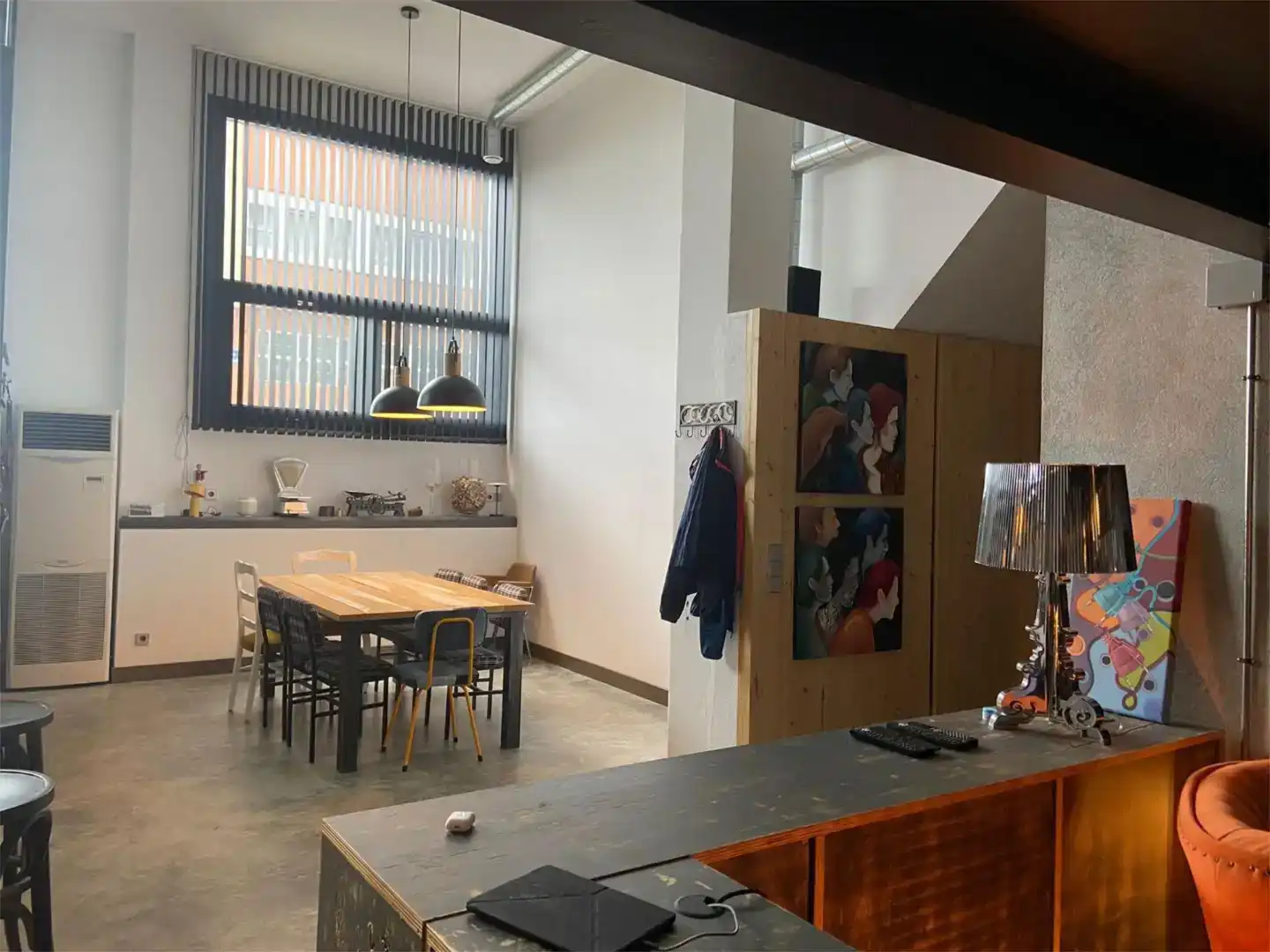 Esszimmer von Loft zur Miete in A Coruña Capital  mit Klimaanlage und Möbliert