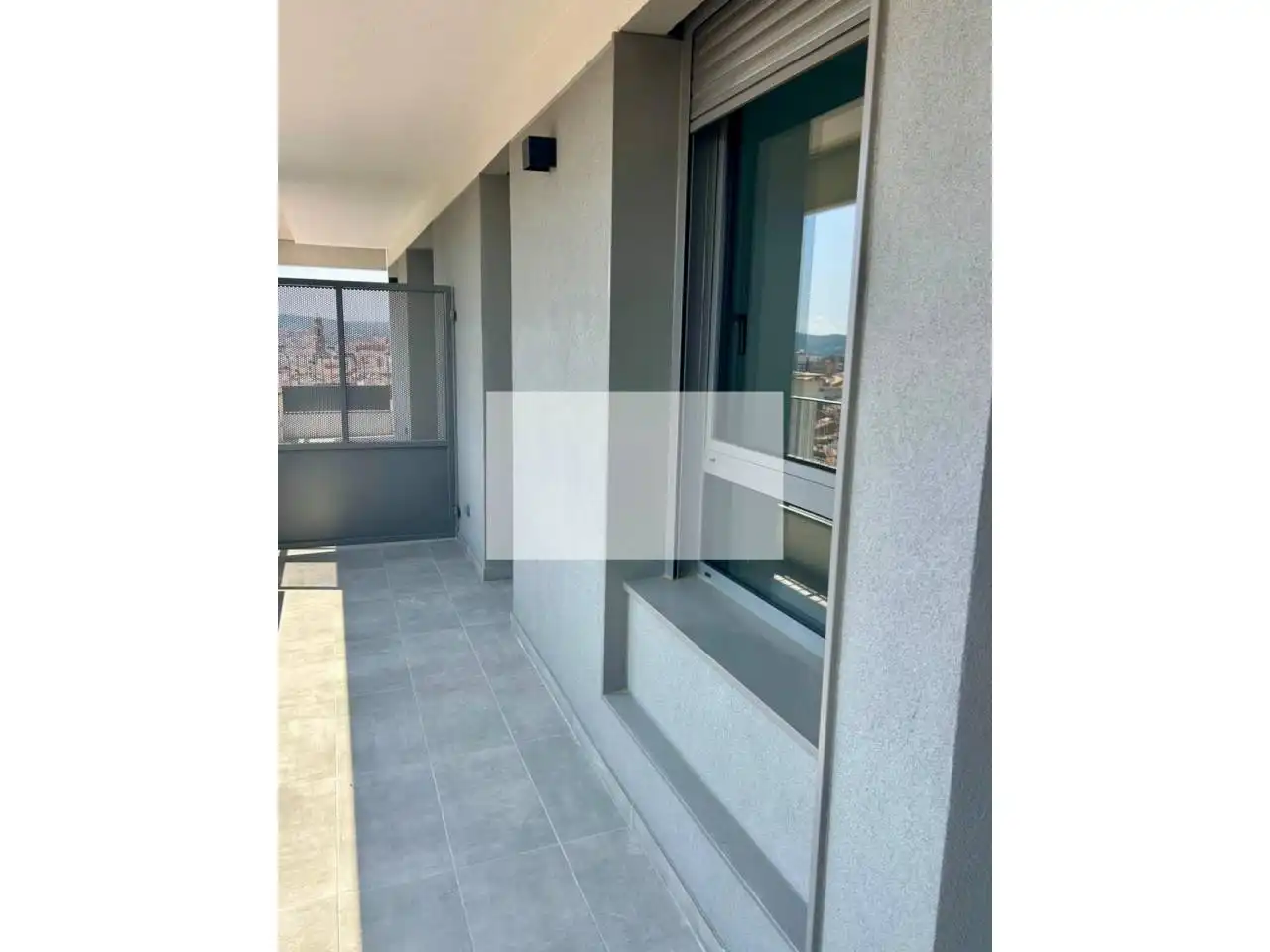 Balcony of Flat for rent in Sabadell  with Air Conditioner, Heating and Parquet flooring