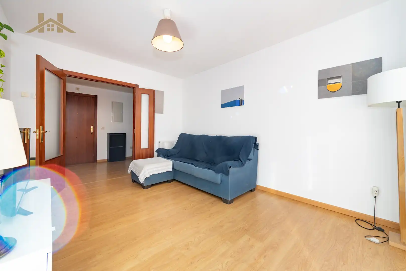 Sala de estar de Piso en venta en Madrid con Calefacción, Jardín privado y Terraza