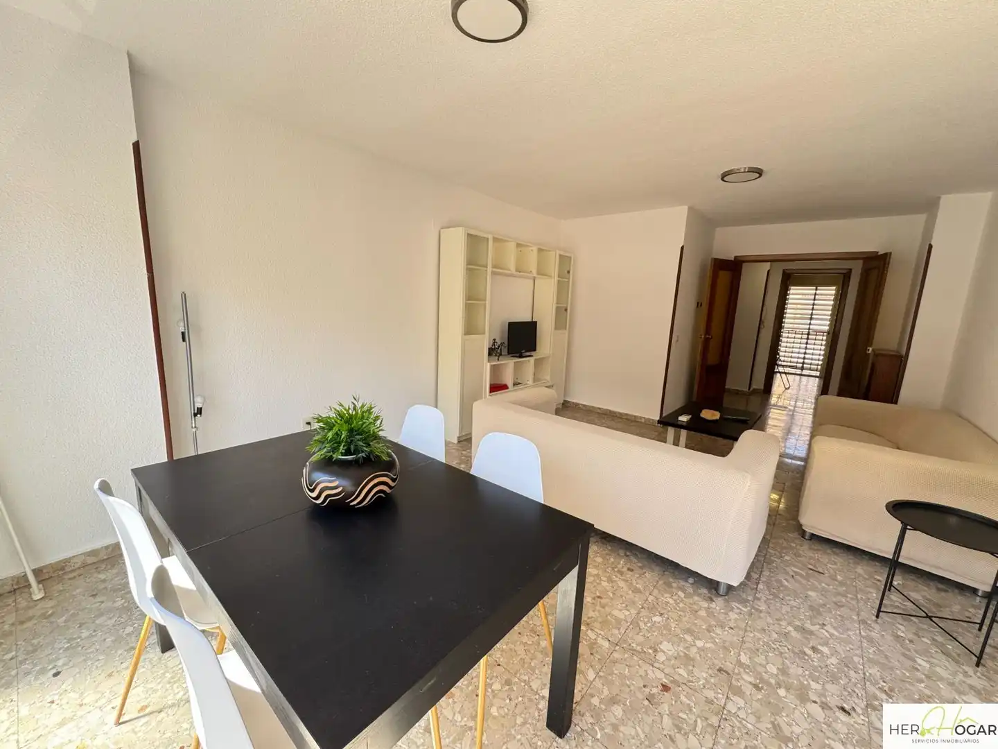 Wohnzimmer von Wohnung zur Miete in Toledo mit Klimaanlage, Heizung und Parkett