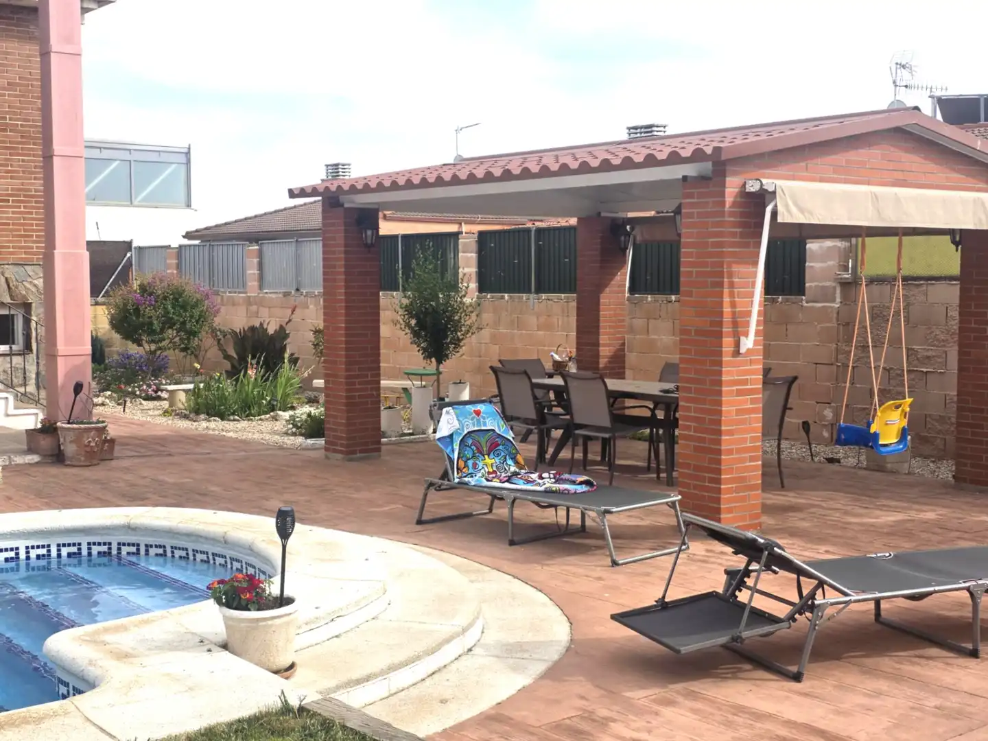 Terraza de Casa o chalet en venta en Galápagos con Calefacción, Jardín privado y Terraza