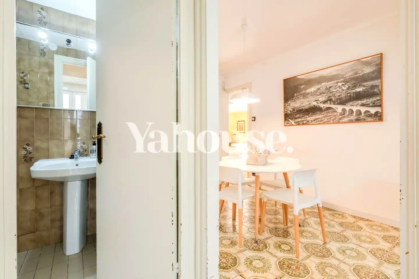 Cocina de Planta baja en venta en Barcelona con Aire acondicionado, Calefacción y Jardín privado