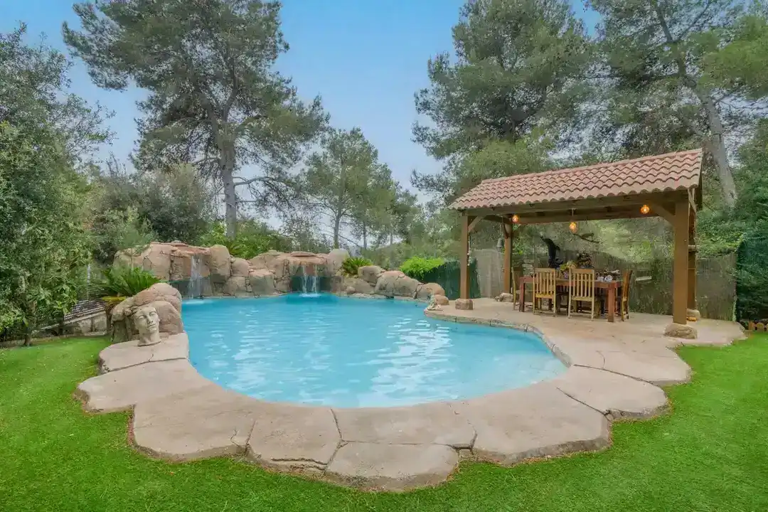 Piscina de Casa o chalet de alquiler en Begues con Aire acondicionado, Calefacción y Jardín privado