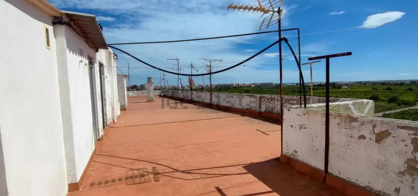 Terrace of Flat for sale in Burriana / Borriana  with Storage room, Balcony and Internet