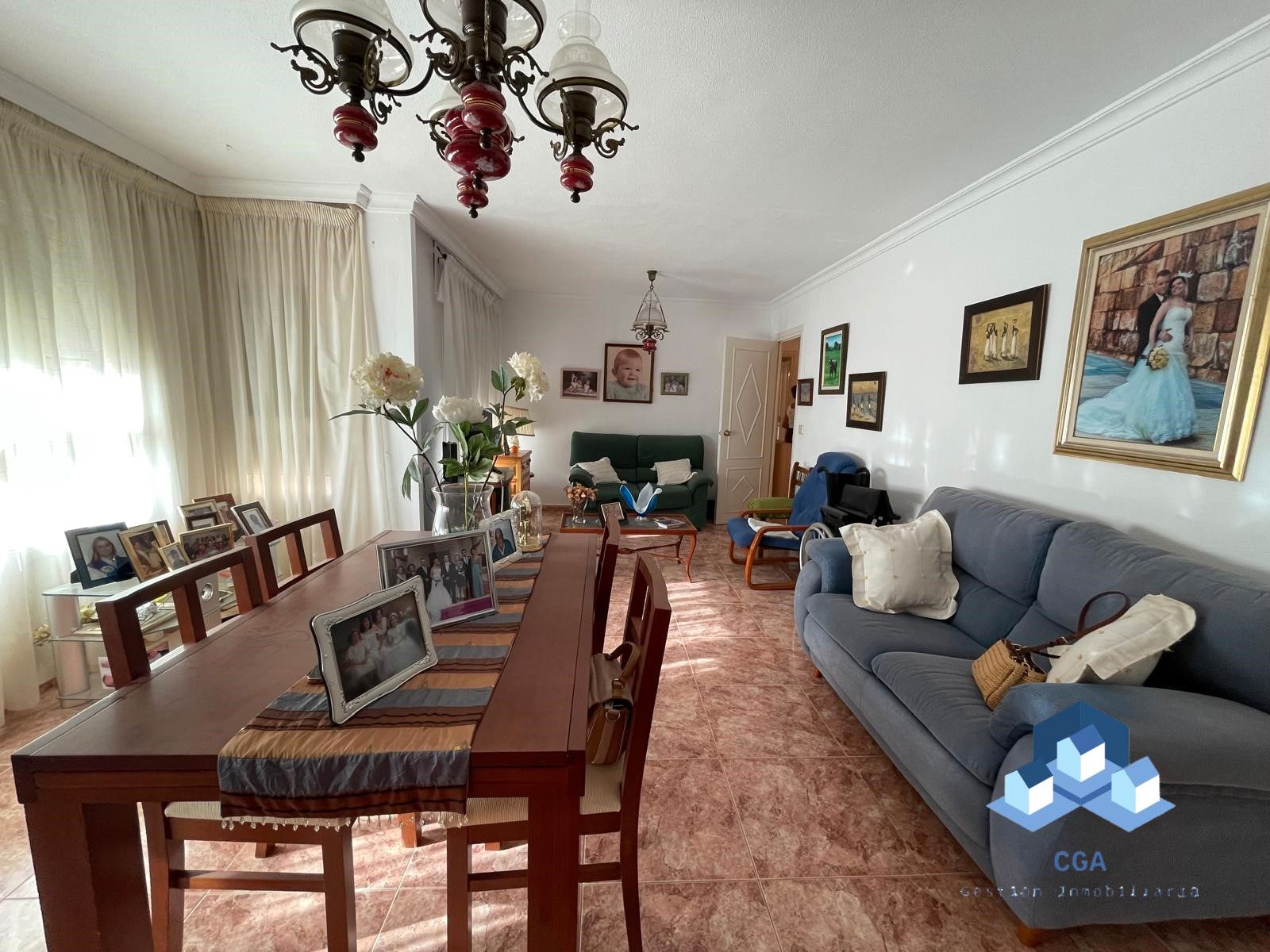 Sala de estar de Piso en venta en Lorca con Aire acondicionado y Amueblado