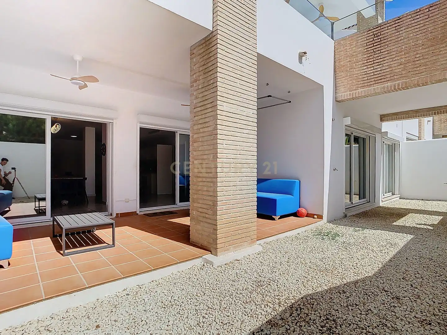 Terrasse von Haus oder Chalet zum Verkauf in Benalmádena mit Klimaanlage, Balkon und Alarm