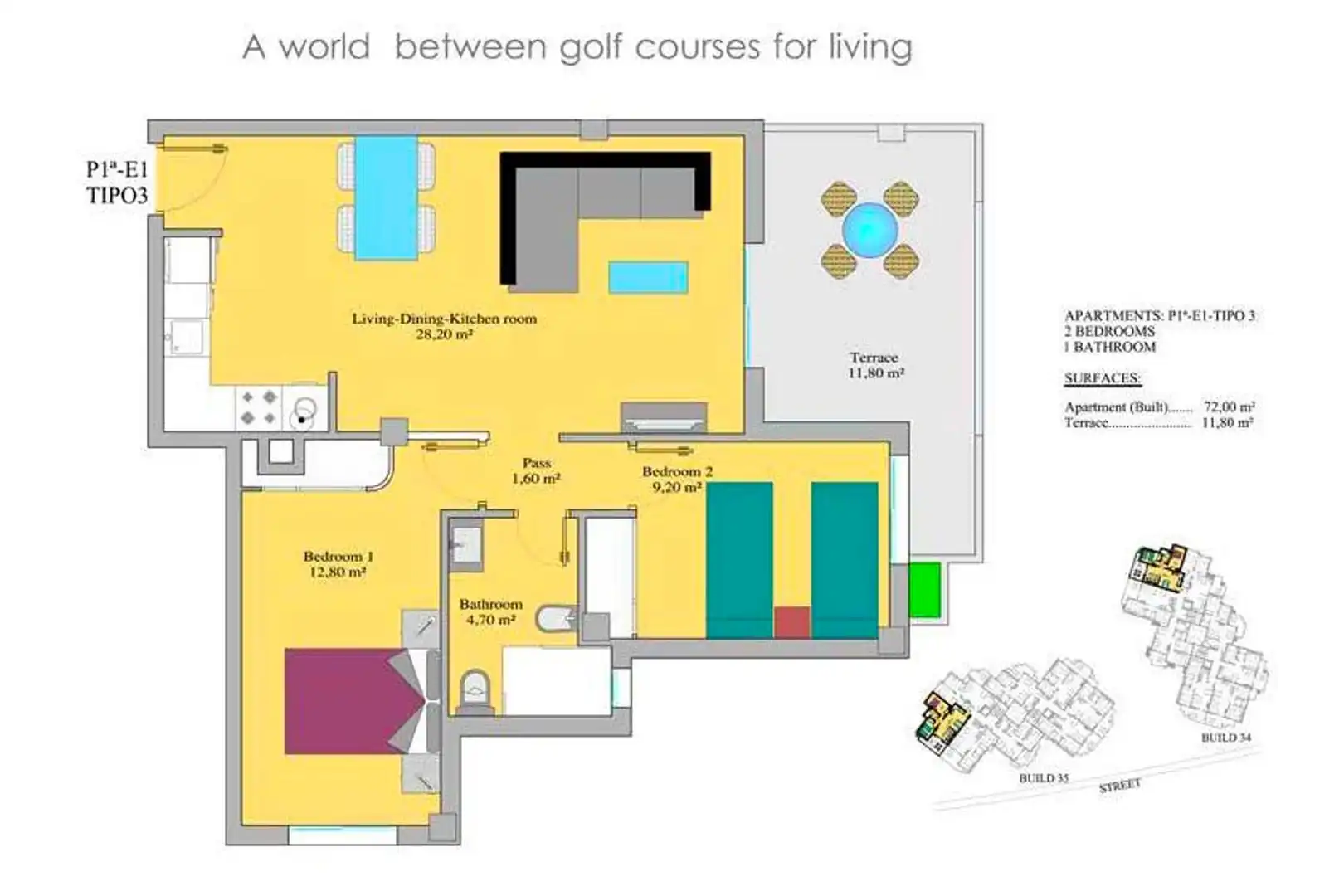 Apartament amb terrassa en venda a Orihuela Costa, imagen 44