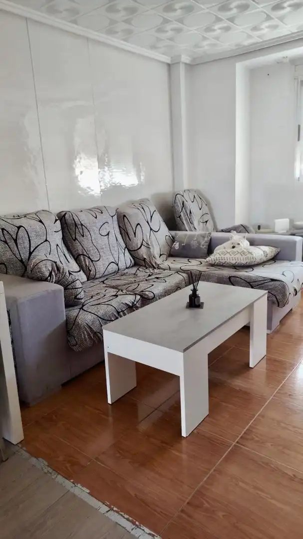 Sala de estar de Apartamento en venta en Riba-roja de Túria con Terraza y Trastero