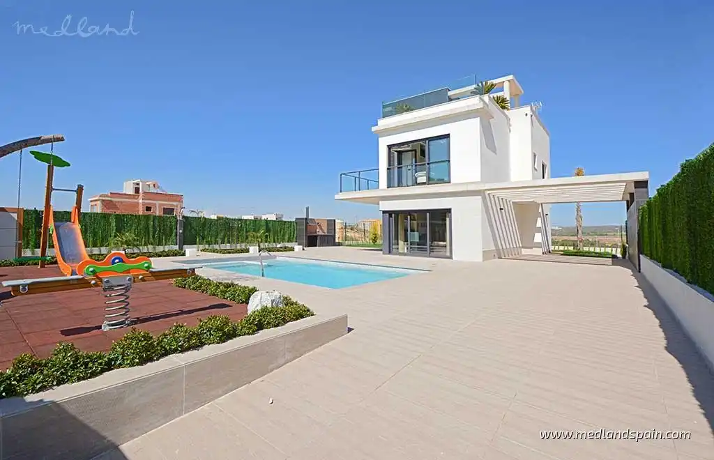 Chalet con piscina en venta en Orihuela Costa, imagen 2