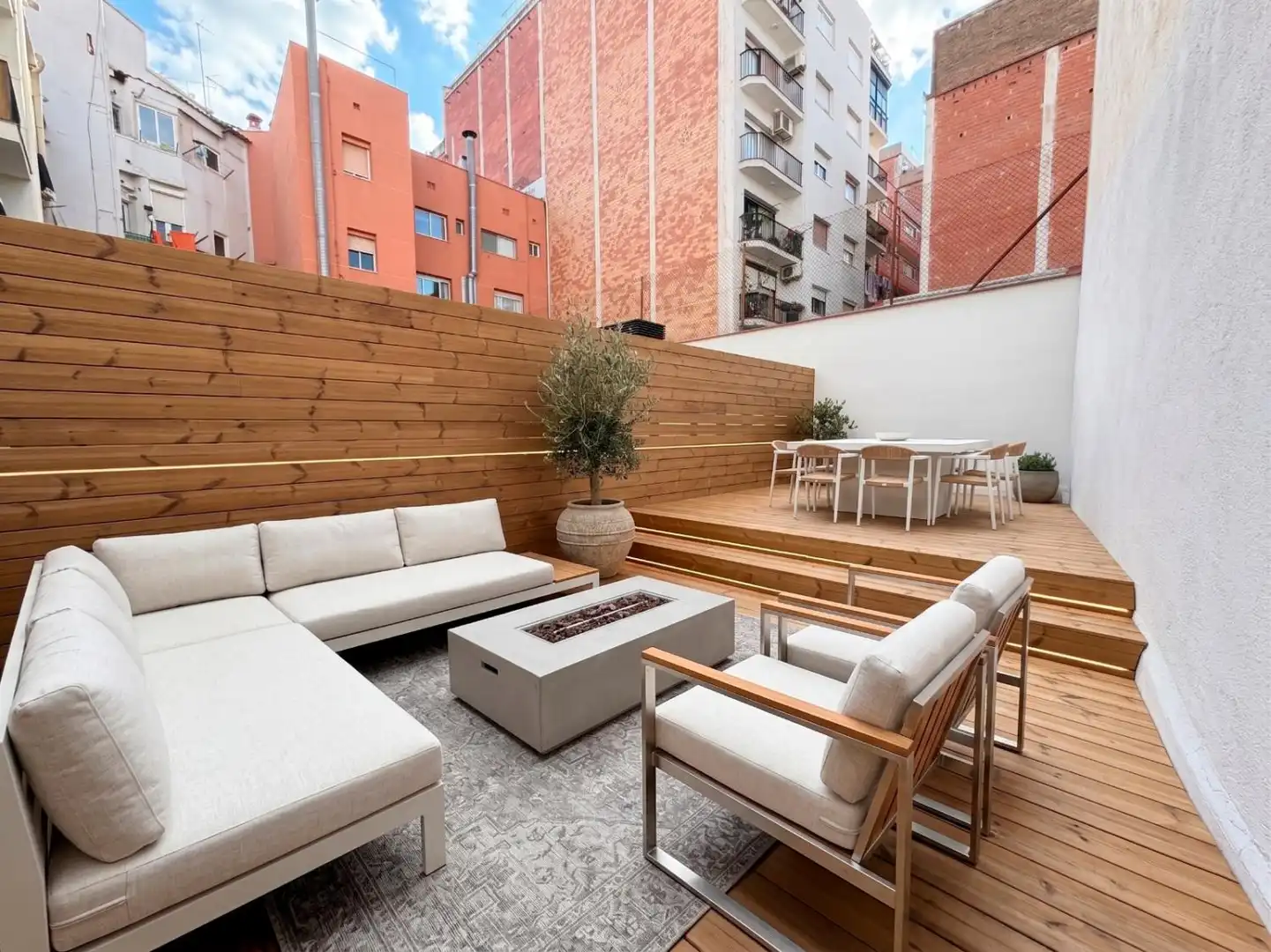 Terrassa de Apartament en venda en Barcelona