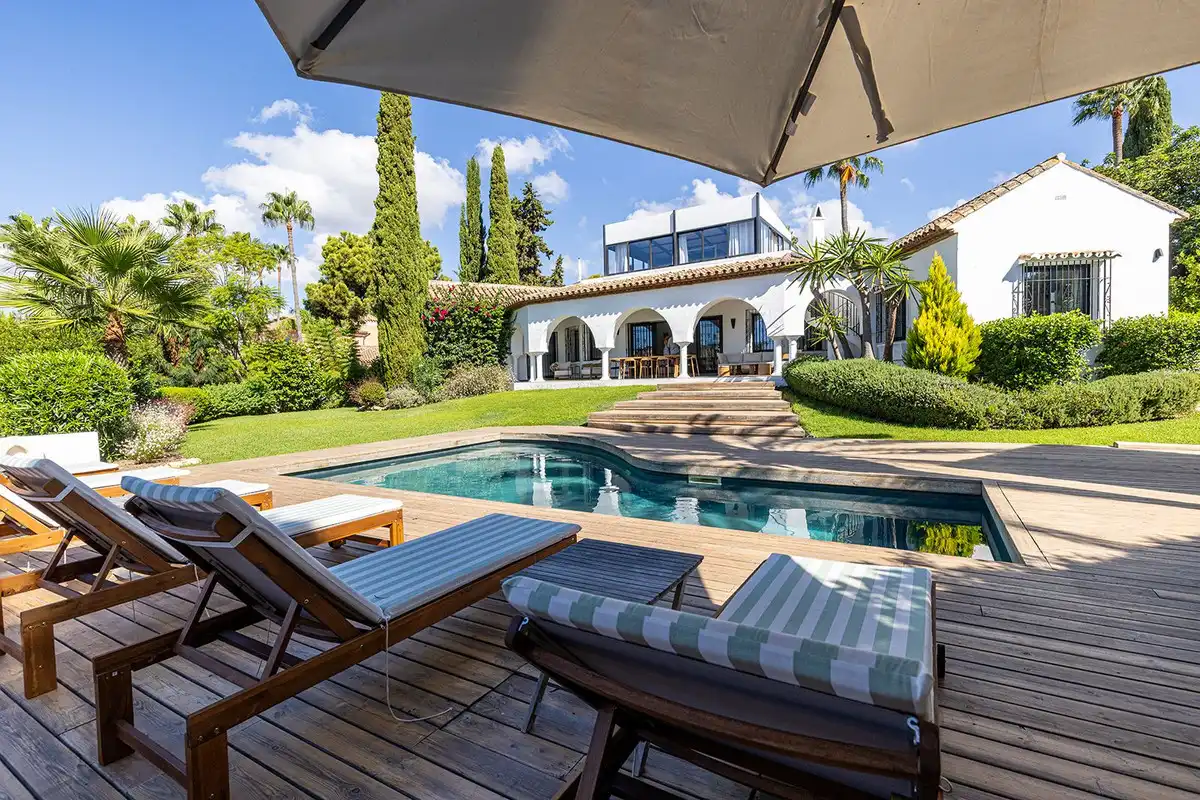Terrassa de Casa o xalet en venda en Marbella Centro