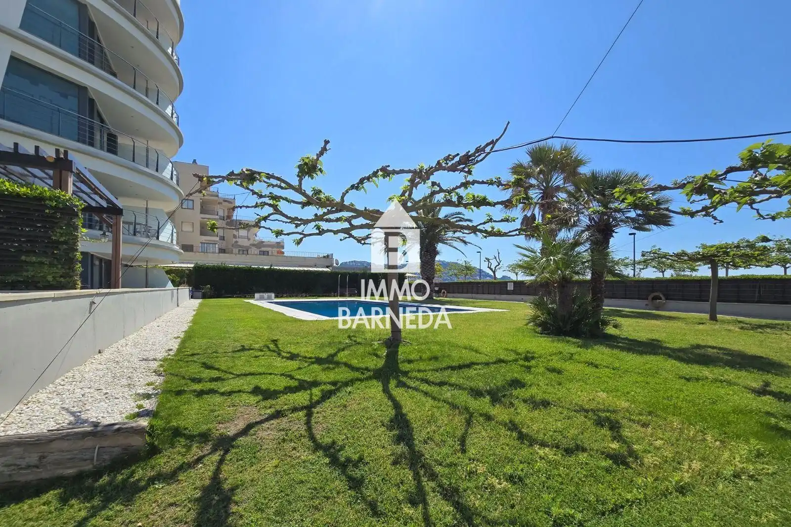 Exterior view of Flat for sale in Roses  with Air Conditioner, Heating and Terrace