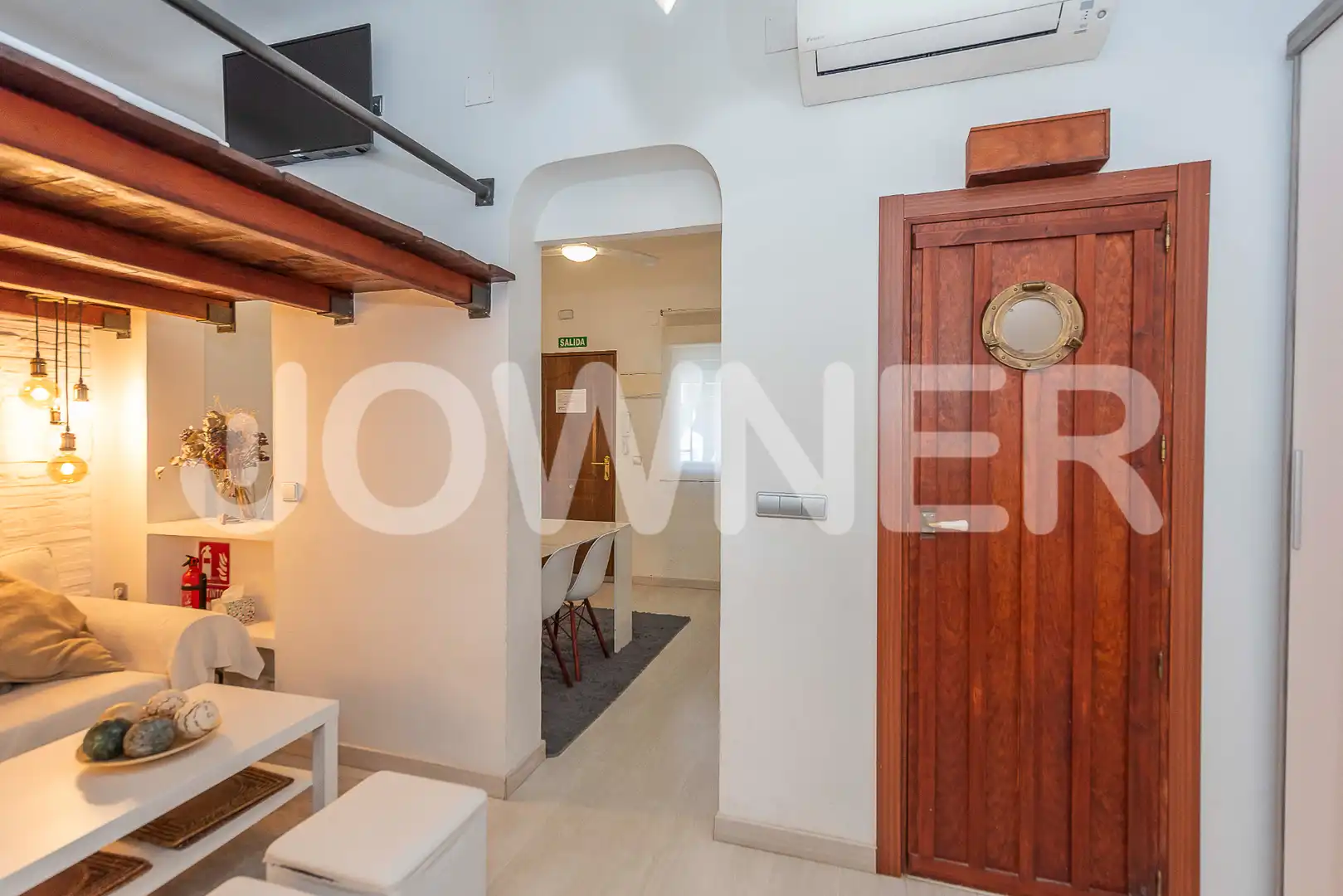 Flat for rent in Madrid  with Air Conditioner, Heating and Furnished