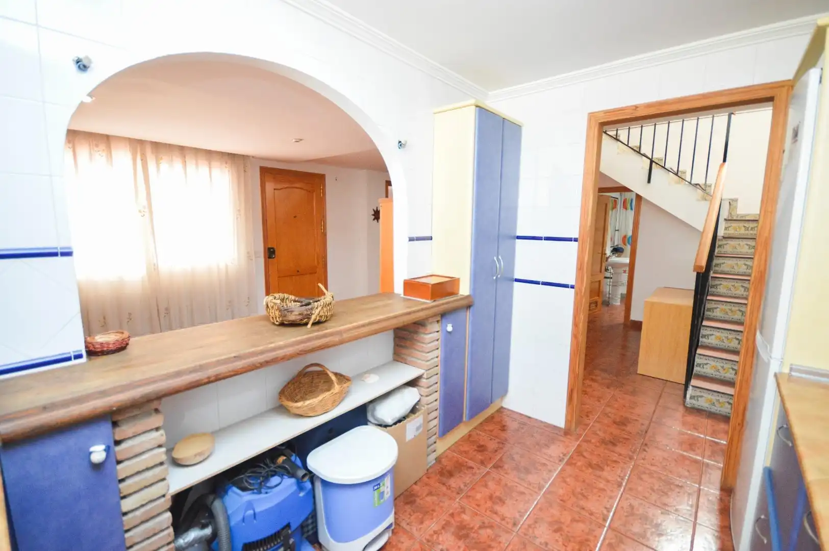 Cocina de Casa o chalet en venta en Huércal de Almería con Aire acondicionado, Calefacción y Terraza