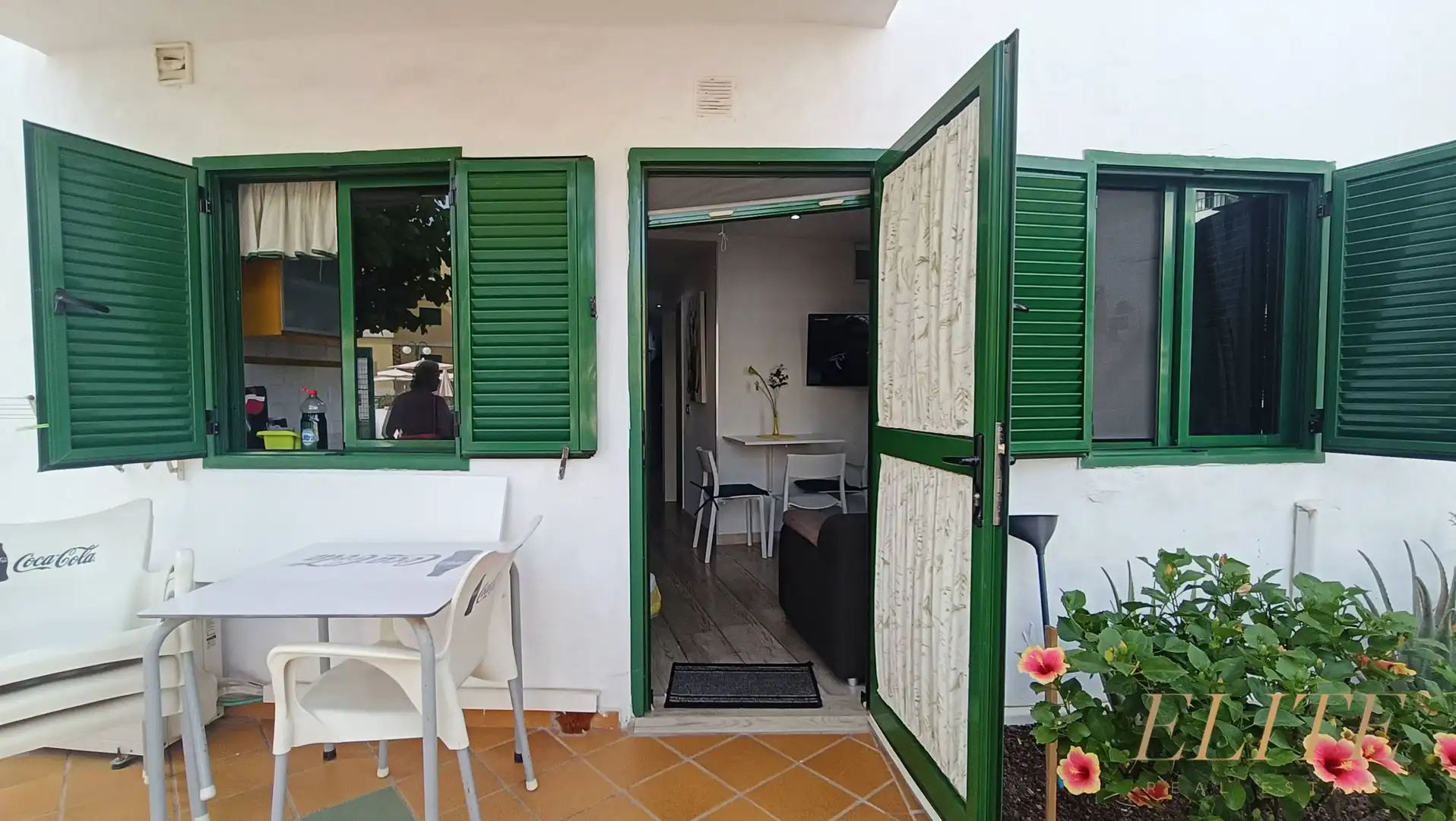 Terrassa de Apartament en venda en San Bartolomé de Tirajana amb Aire condicionat i Piscina comunitària