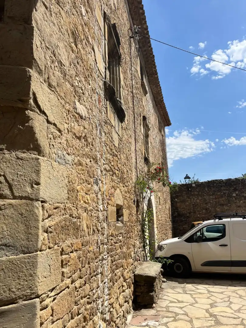 Exterior view of Houses for sale in Flaçà  with Terrace and Storage room