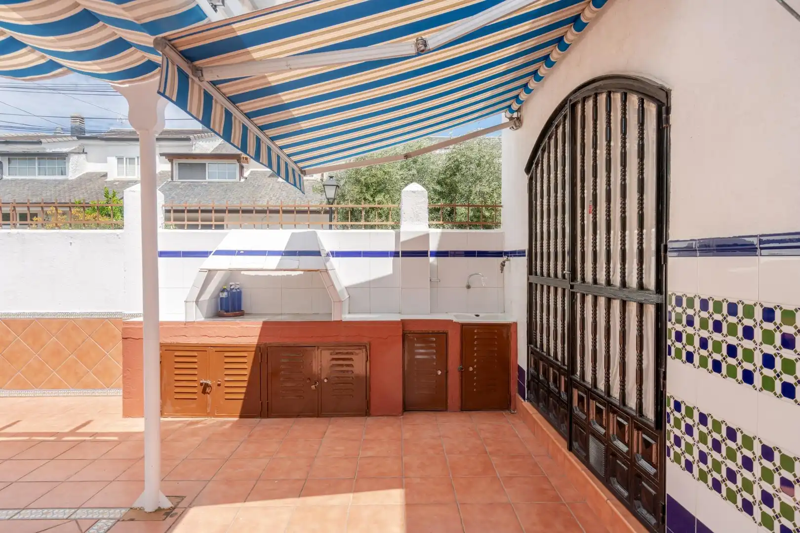 Terraza de Casa adosada en venta en El Tiemblo 
