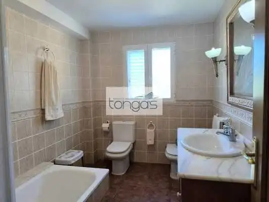 Baño de Casa o chalet en venta en El Genovés con Aire acondicionado, Jardín privado y Trastero