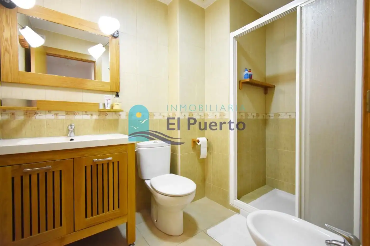 Bany de Apartament en venda en Mazarrón amb Terrassa, Traster i Moblat