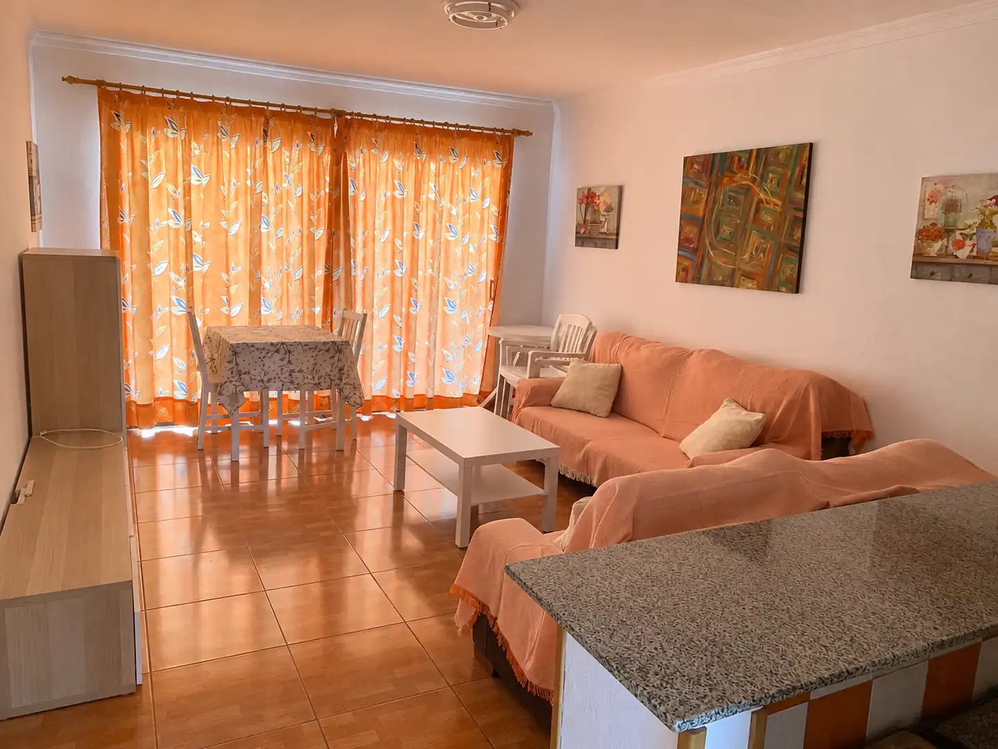 Sala de estar de Apartamento en venta en Corralejo