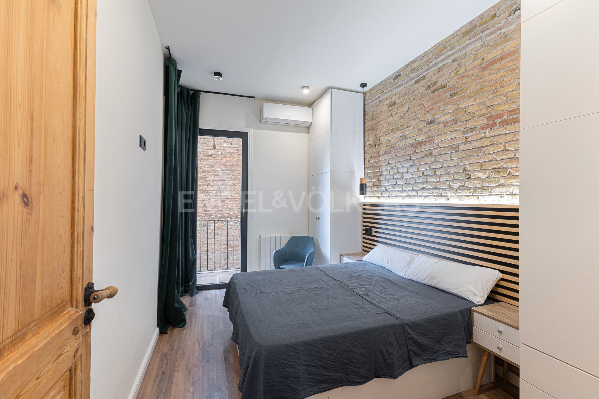Dormitori de Apartament en venda en  Barcelona Capital amb Aire condicionat, Calefacció i Parquet