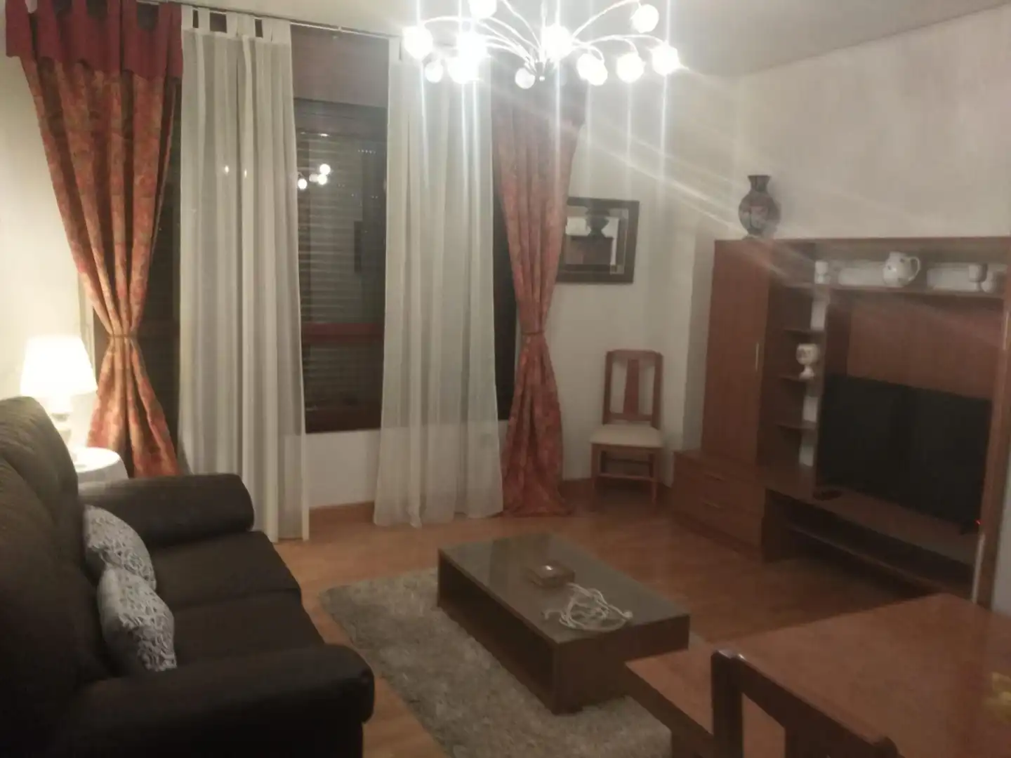Sala de estar de Apartamento de alquiler en  Logroño con Aire acondicionado, Calefacción y Terraza