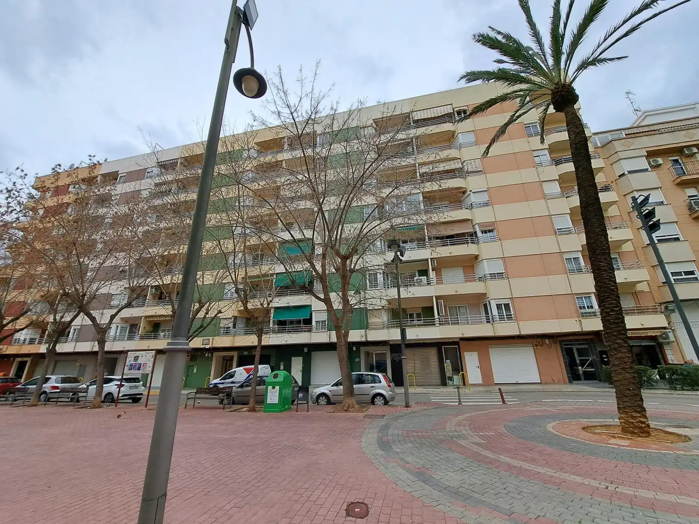 Vista exterior de Piso en venta en Alzira con Aire acondicionado, Parquet y Balcón