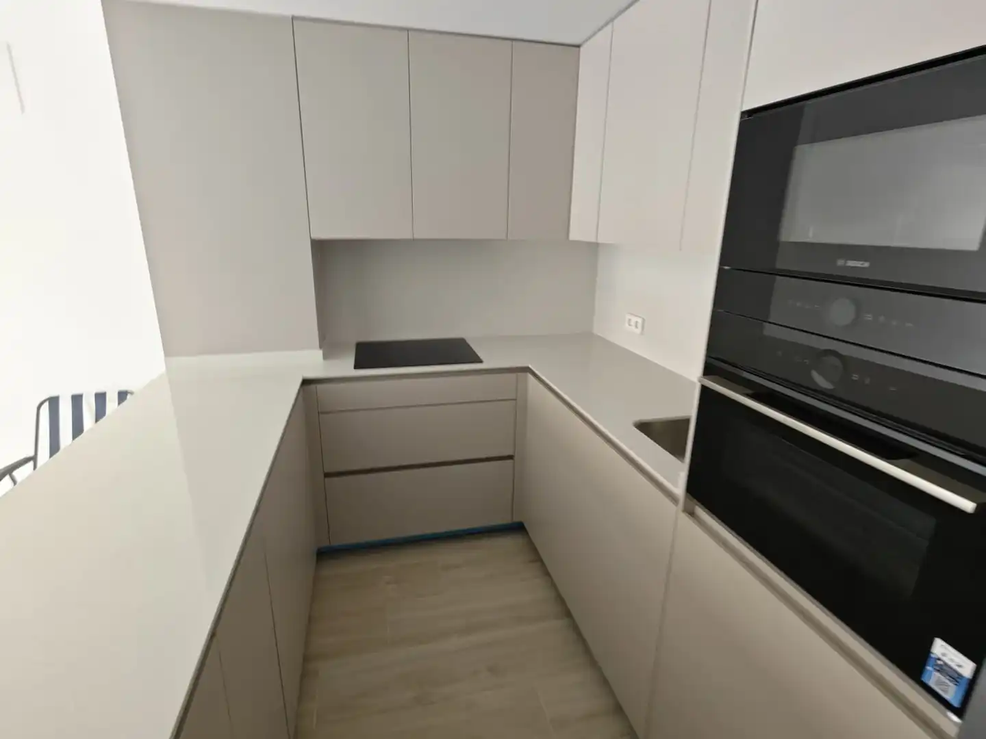 Cuina de Apartament de lloguer en Murcia amb Aire condicionat, Calefacció i Terrassa