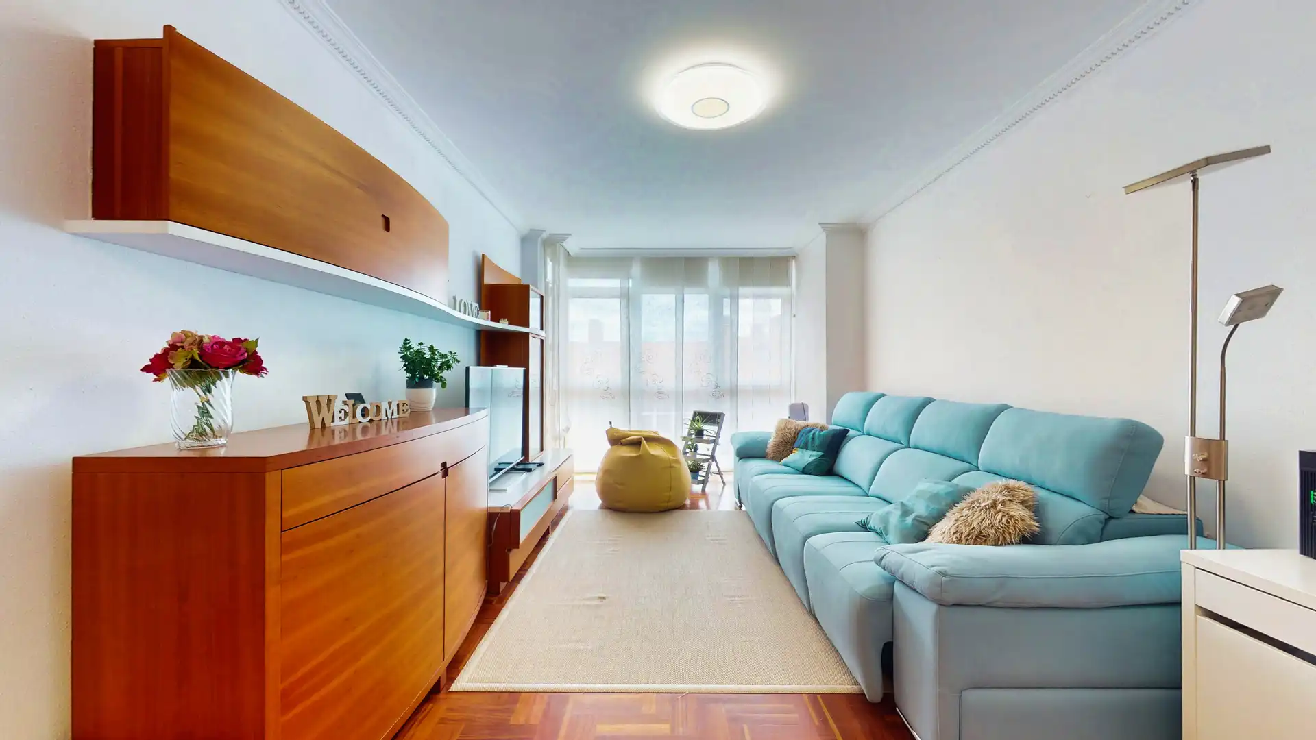 Sala de estar de Piso en venta en Bilbao  con Trastero y Balcón
