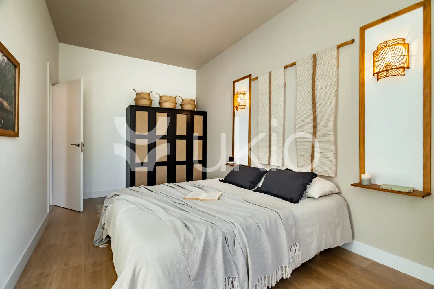 Habitación de Apartamento de alquiler en Barcelona con Aire acondicionado, Amueblado y Horno