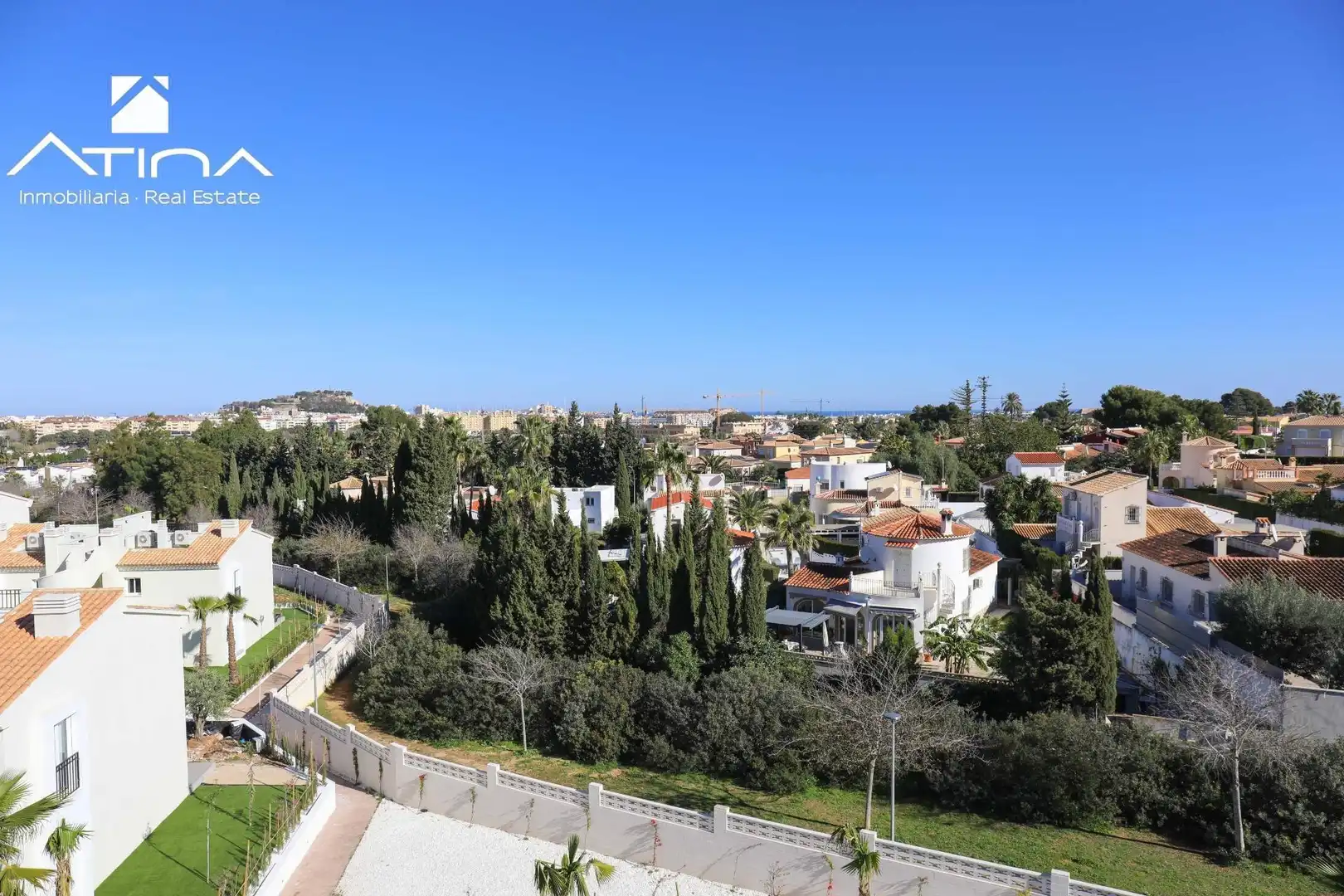 Exterior view of Detached homes for sale in Dénia  with Air Conditioner, Private garden and Terrace