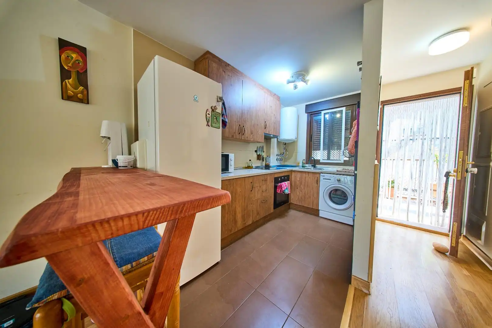 Kitchen of Flat for sale in Güéjar Sierra  with Air Conditioner and Community pool