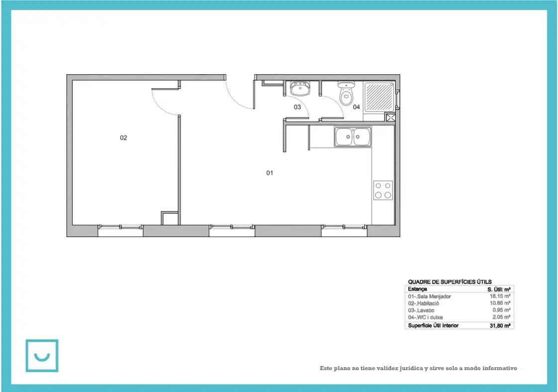 Flat for sale in Barcelona  with Oven