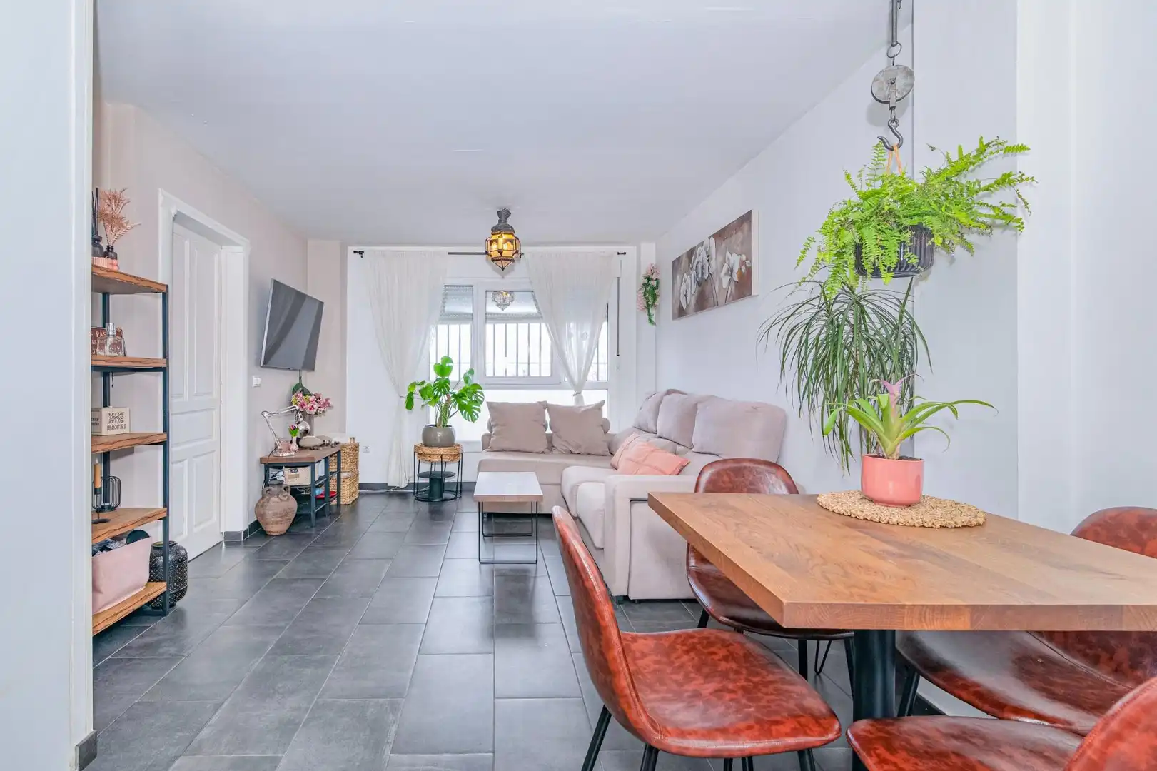 Sala de estar de Casa adosada en venta en Monachil