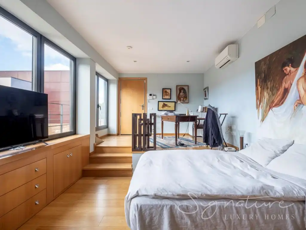 Dormitori de Casa o xalet en venda en Sant Cugat del Vallès amb Aire condicionat, Calefacció i Terrassa
