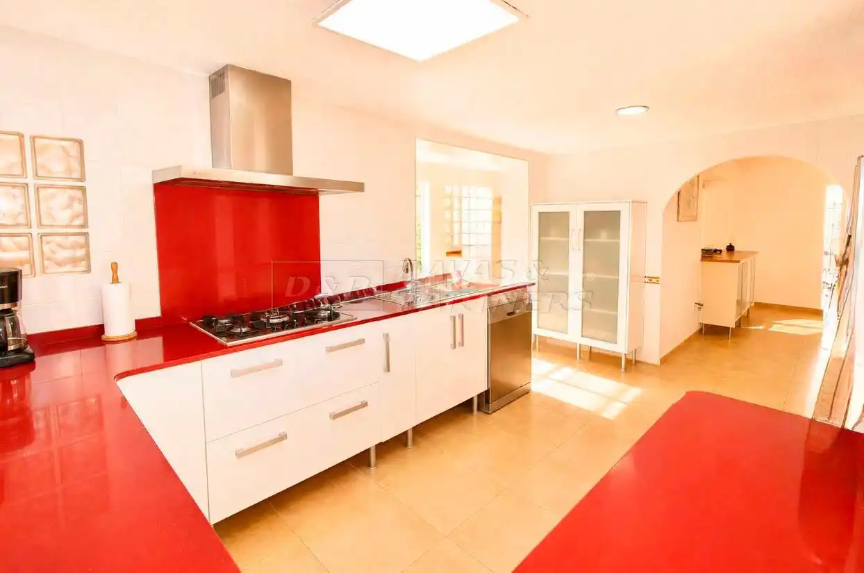 Cocina de Casa o chalet en venta en Orihuela con Aire acondicionado, Jardín privado y Terraza