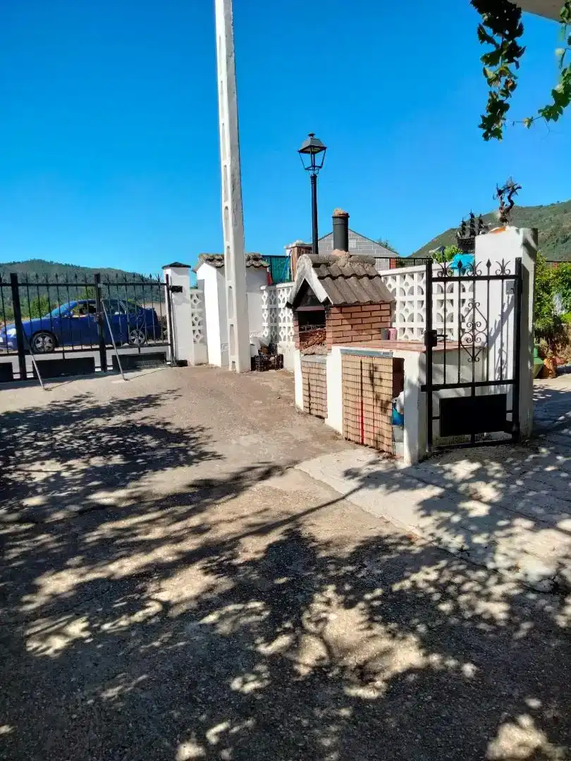 Vista exterior de Casa o chalet en venta en Monterrei con Jardín privado, Trastero y Piscina