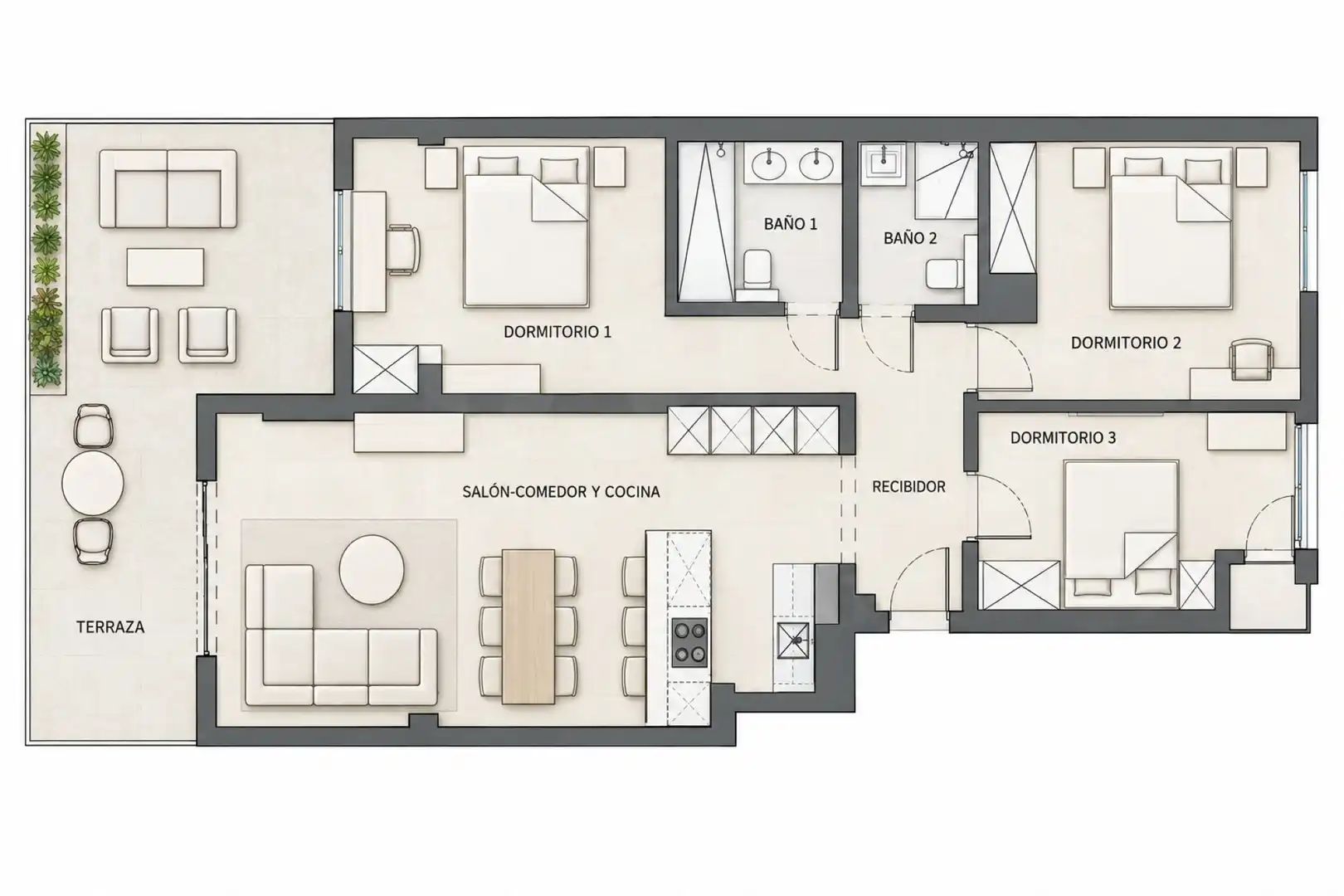 Flat for rent in Rïo Real - Los Monteros