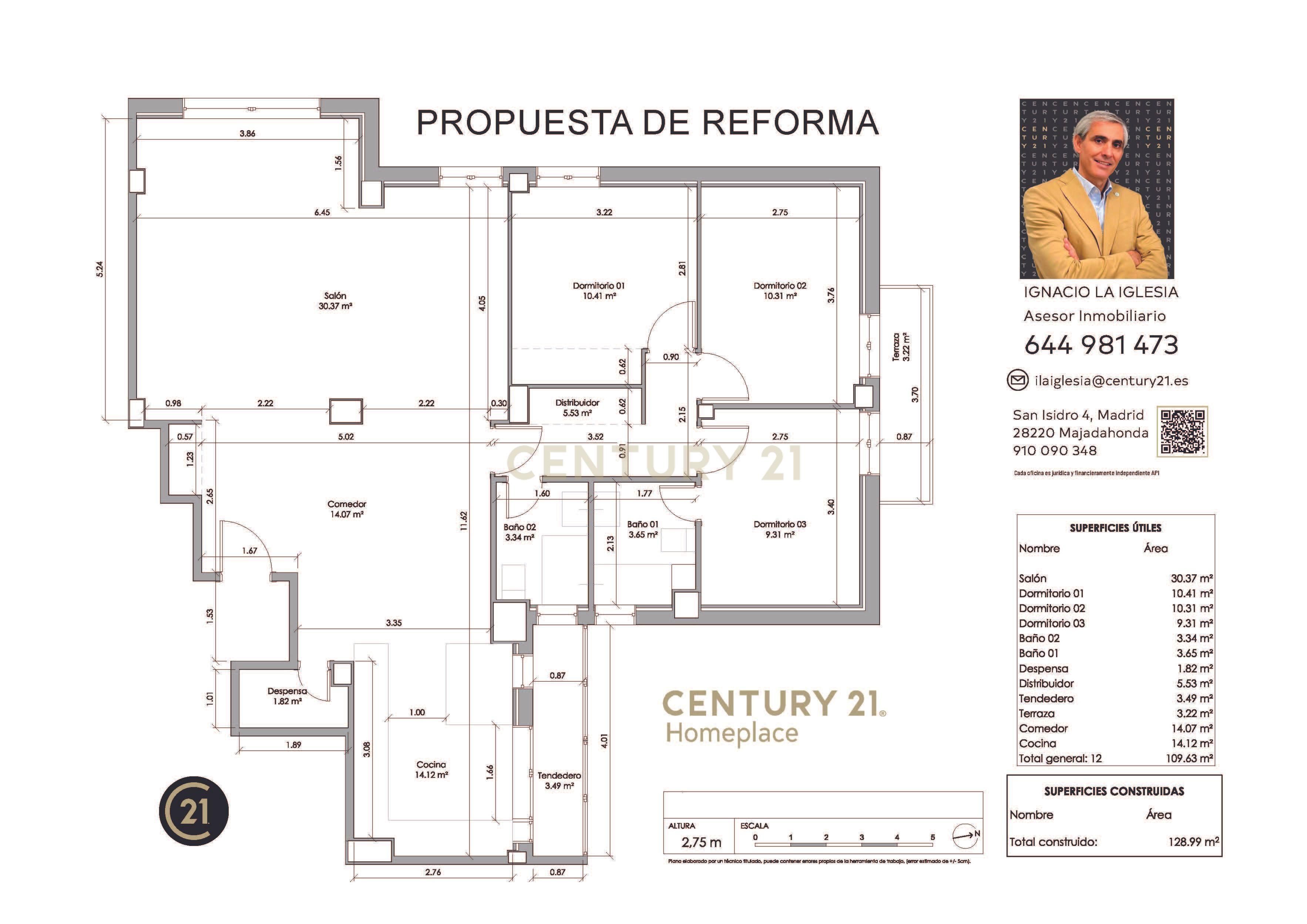 Flat for sale in  Madrid Capital